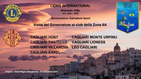 Visita del Governatore ai Club della Zona 6A