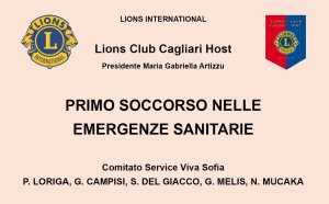 Il Lions Club Cagliari Host continua il service Viva Sofia